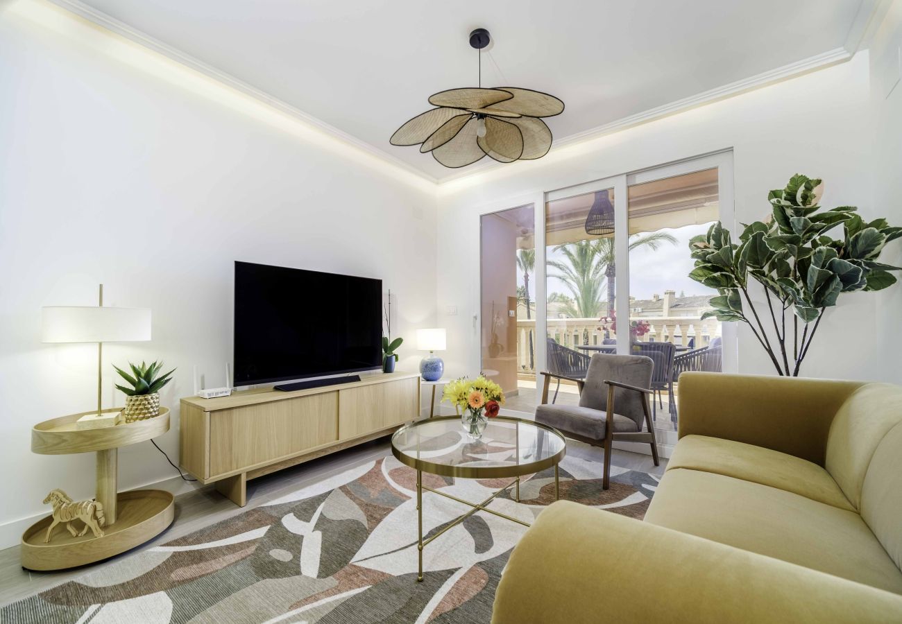 Apartamento en Javea / Xàbia - Sunny Deluxe Duplex Arenal Park II Javea, con Terraza, AC y Piscina comunitaria