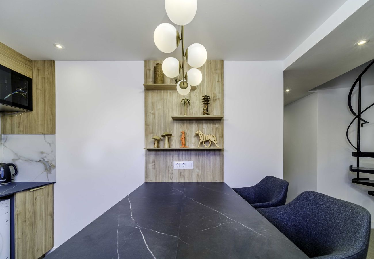 Apartamento en Javea / Xàbia - Sunny Deluxe Duplex Arenal Park II Javea, con Terraza, AC y Piscina comunitaria