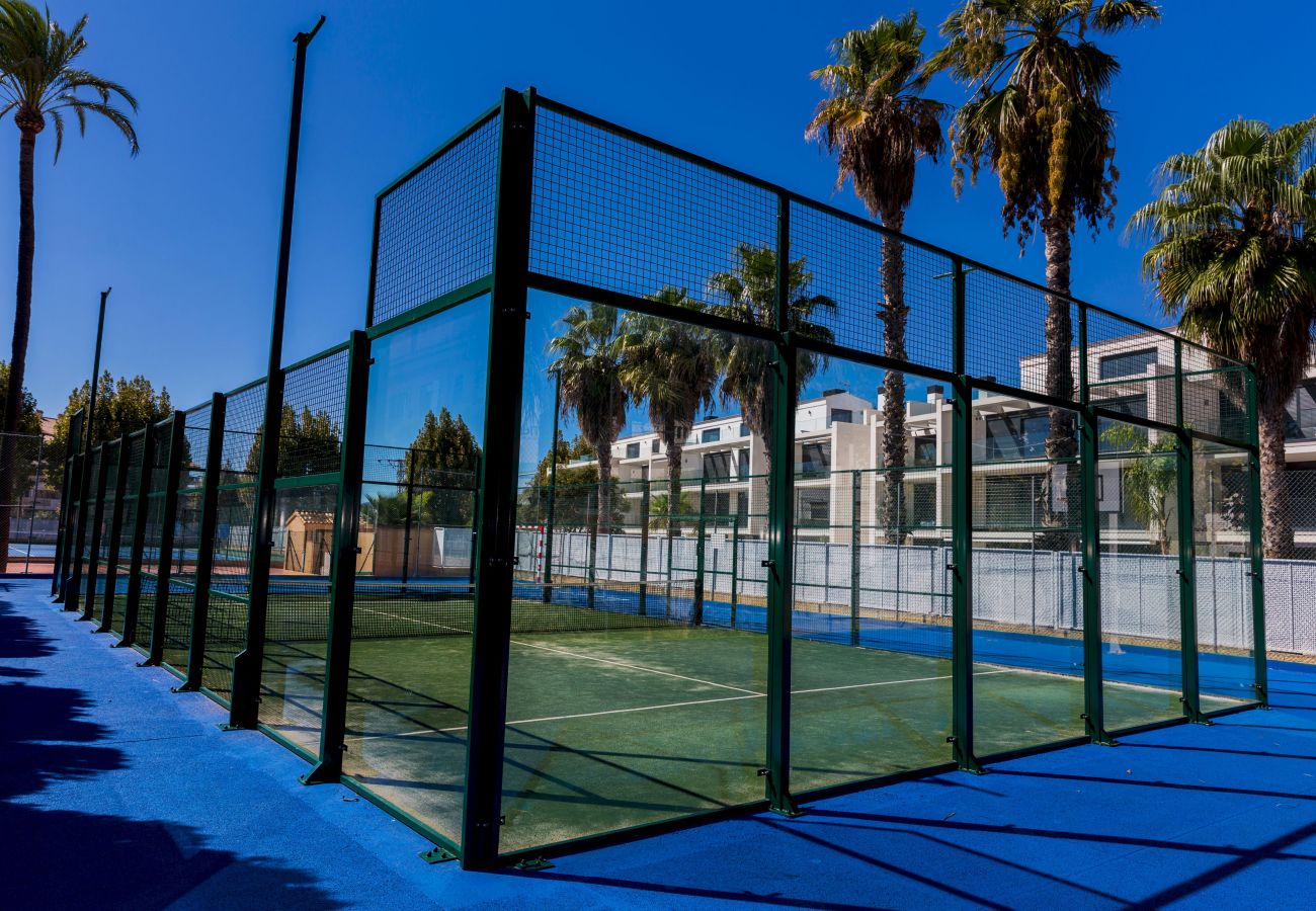 Apartamento en Javea / Xàbia - Sunny Deluxe Duplex Arenal Park II Javea, con Terraza, AC y Piscina comunitaria
