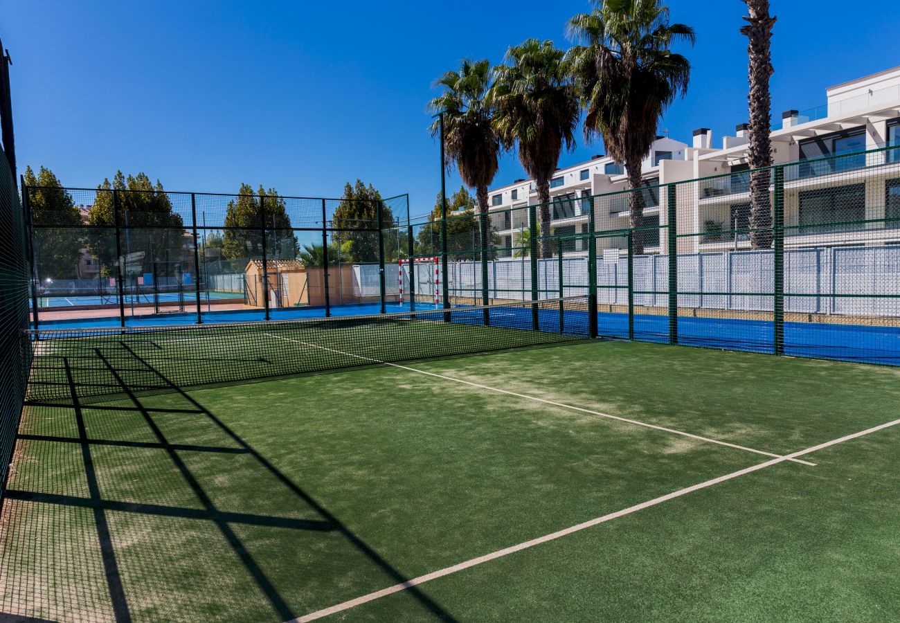 Apartamento en Javea / Xàbia - Sunny Deluxe Duplex Arenal Park II Javea, con Terraza, AC y Piscina comunitaria