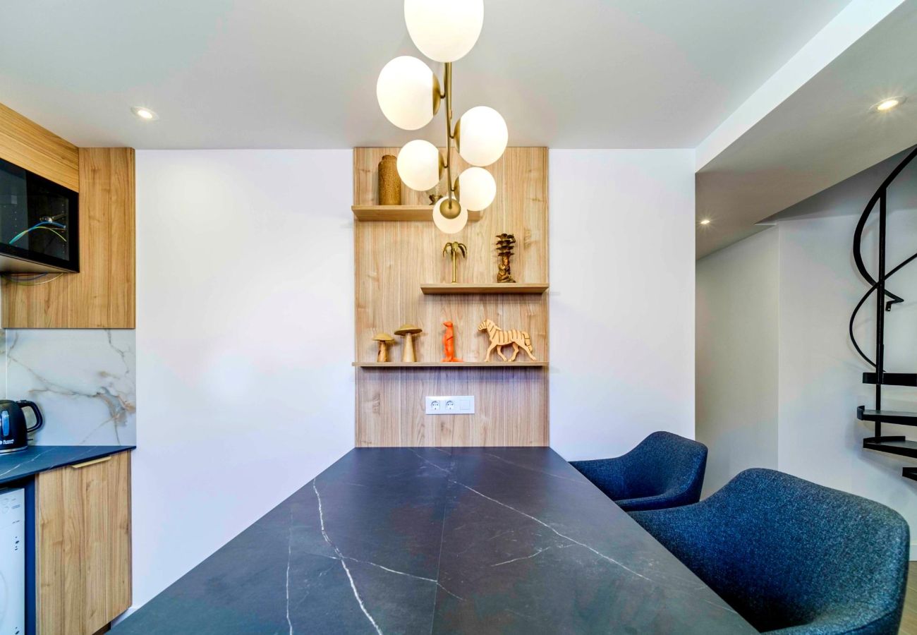Apartamento en Javea / Xàbia - Arenal Park II Sunny Deluxe Duplex Javea con Terraza, AC y Piscina comunitaria