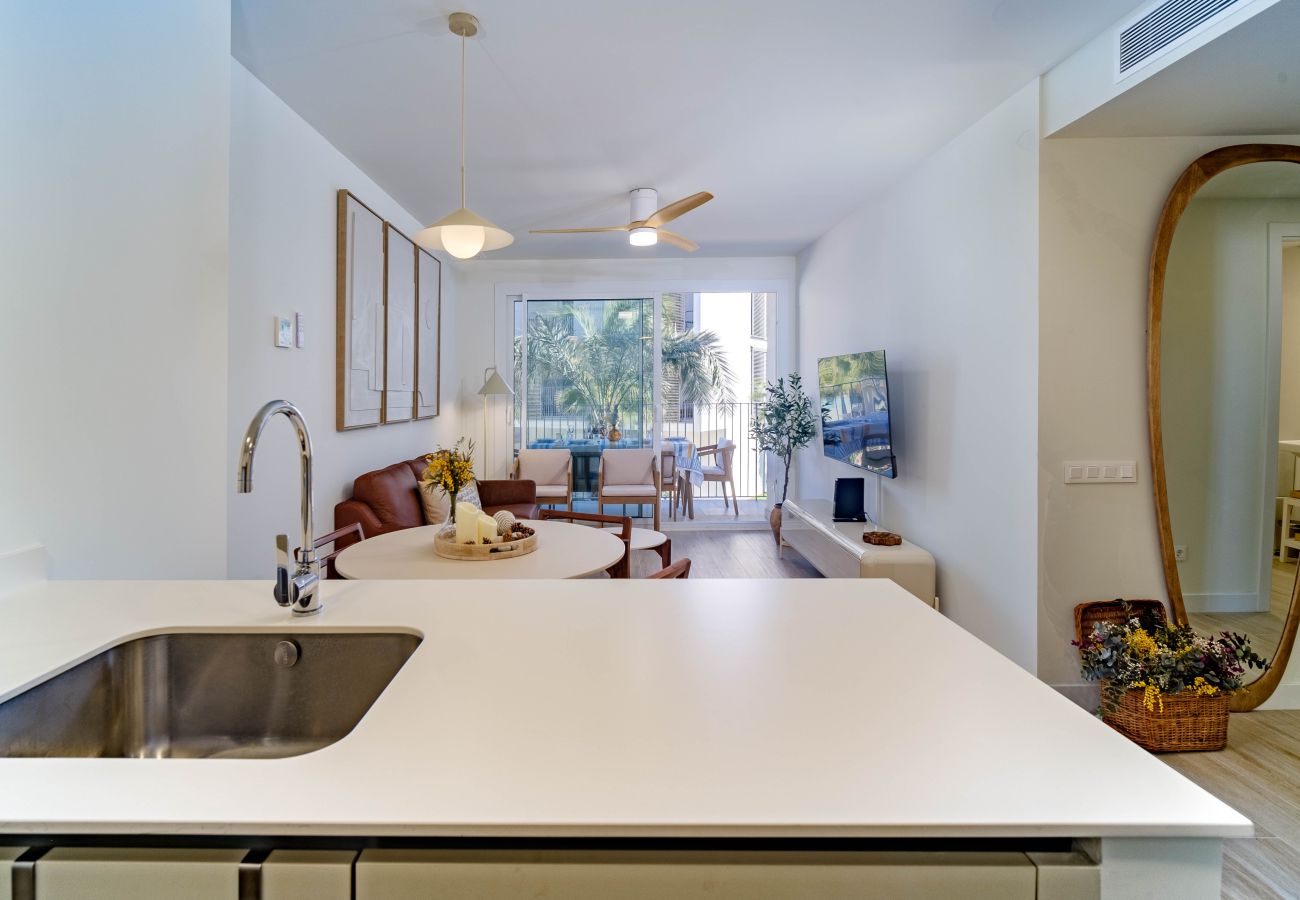 Apartamento en Javea / Xàbia - Unic Palm Garden Apartment Javea