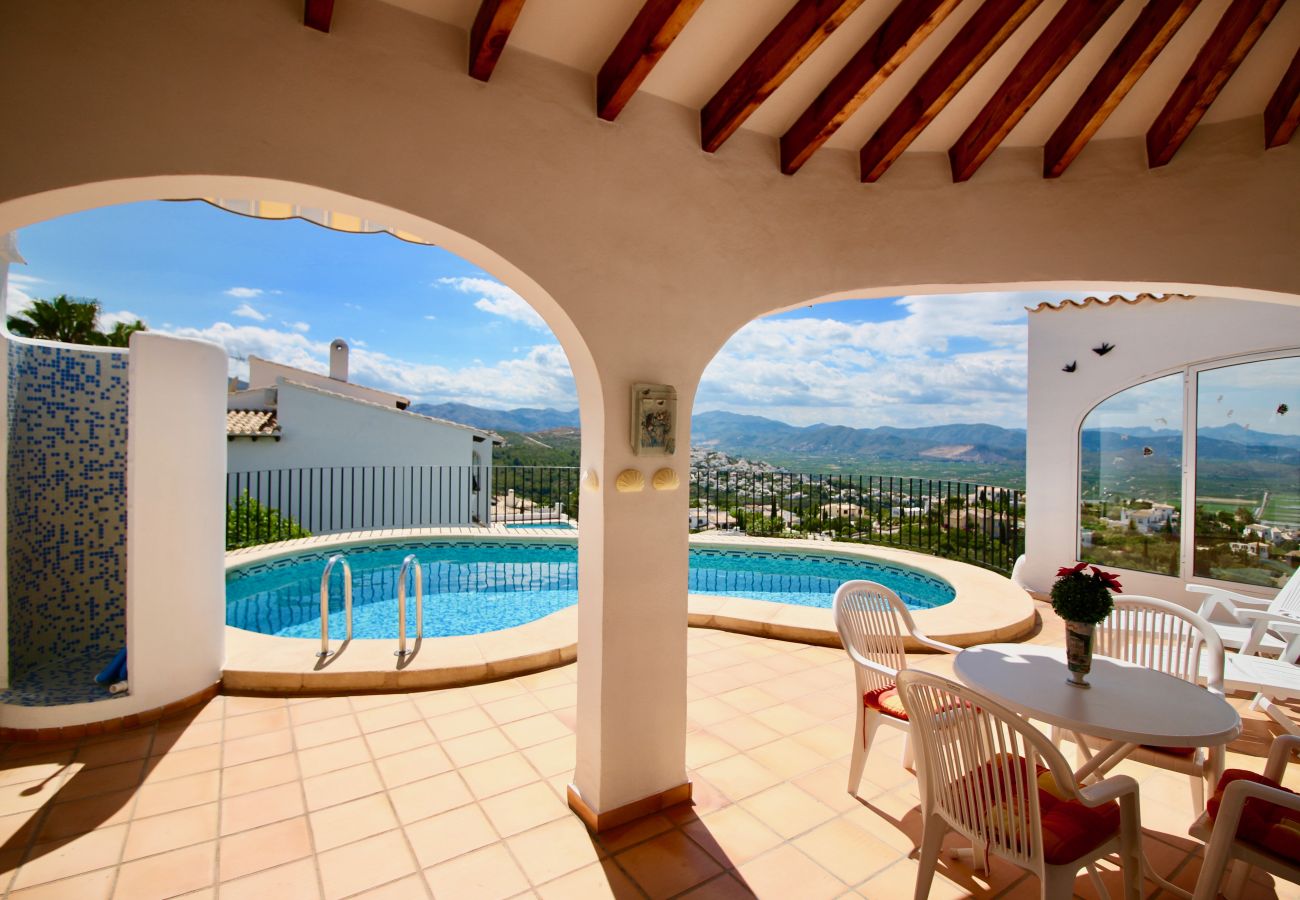 Villa in Pego - Schöne Villa mit Aussicht und Klimaanlage Monte Pego IH