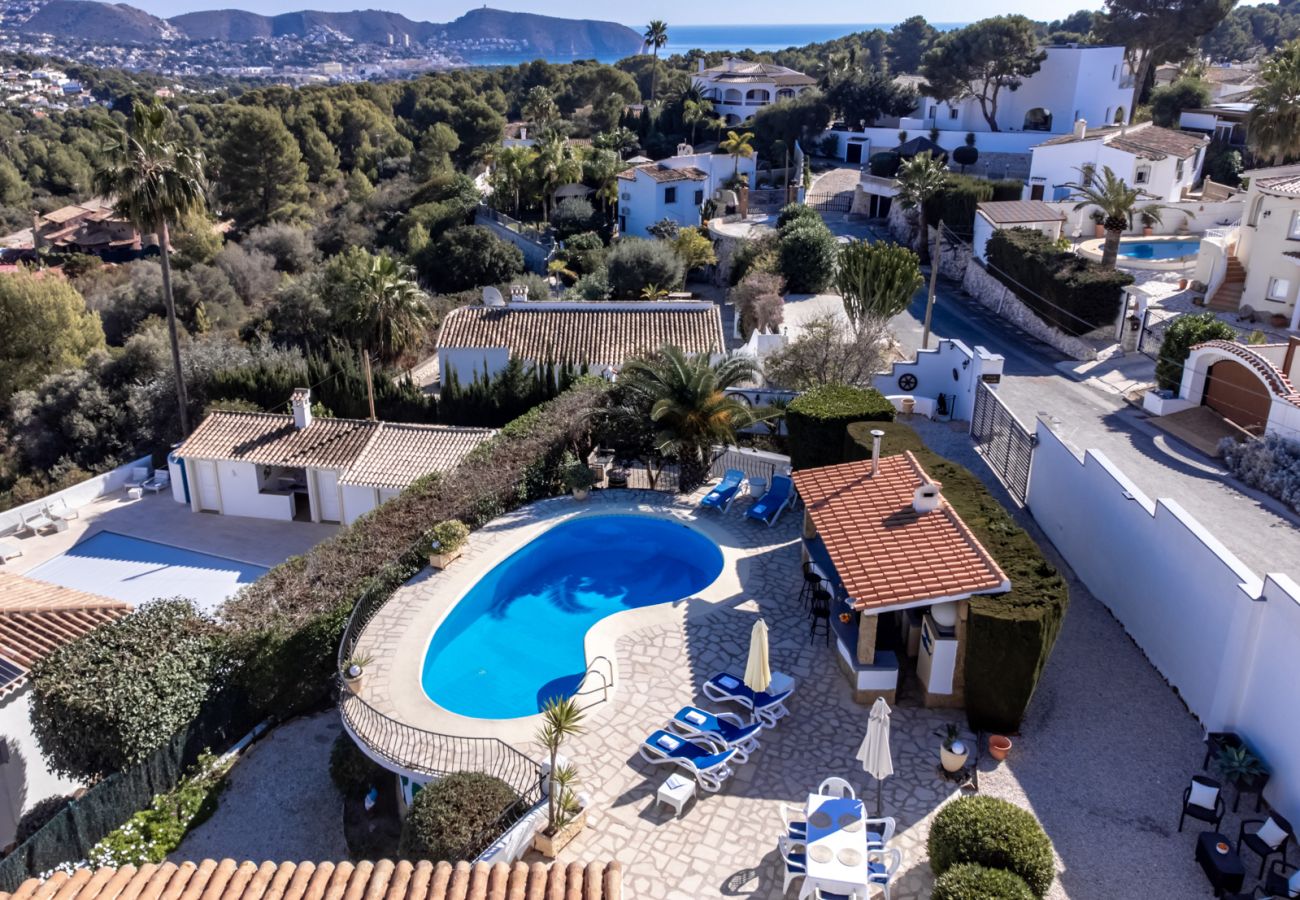 Villa in Moraira - Ferienhaus in Moraira ROUILLON