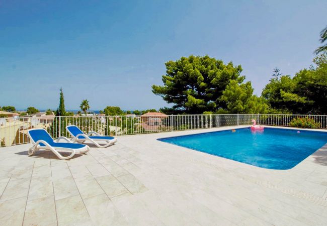 Villa in Denia - Villa mit spektakulärer Aussicht Troias SW