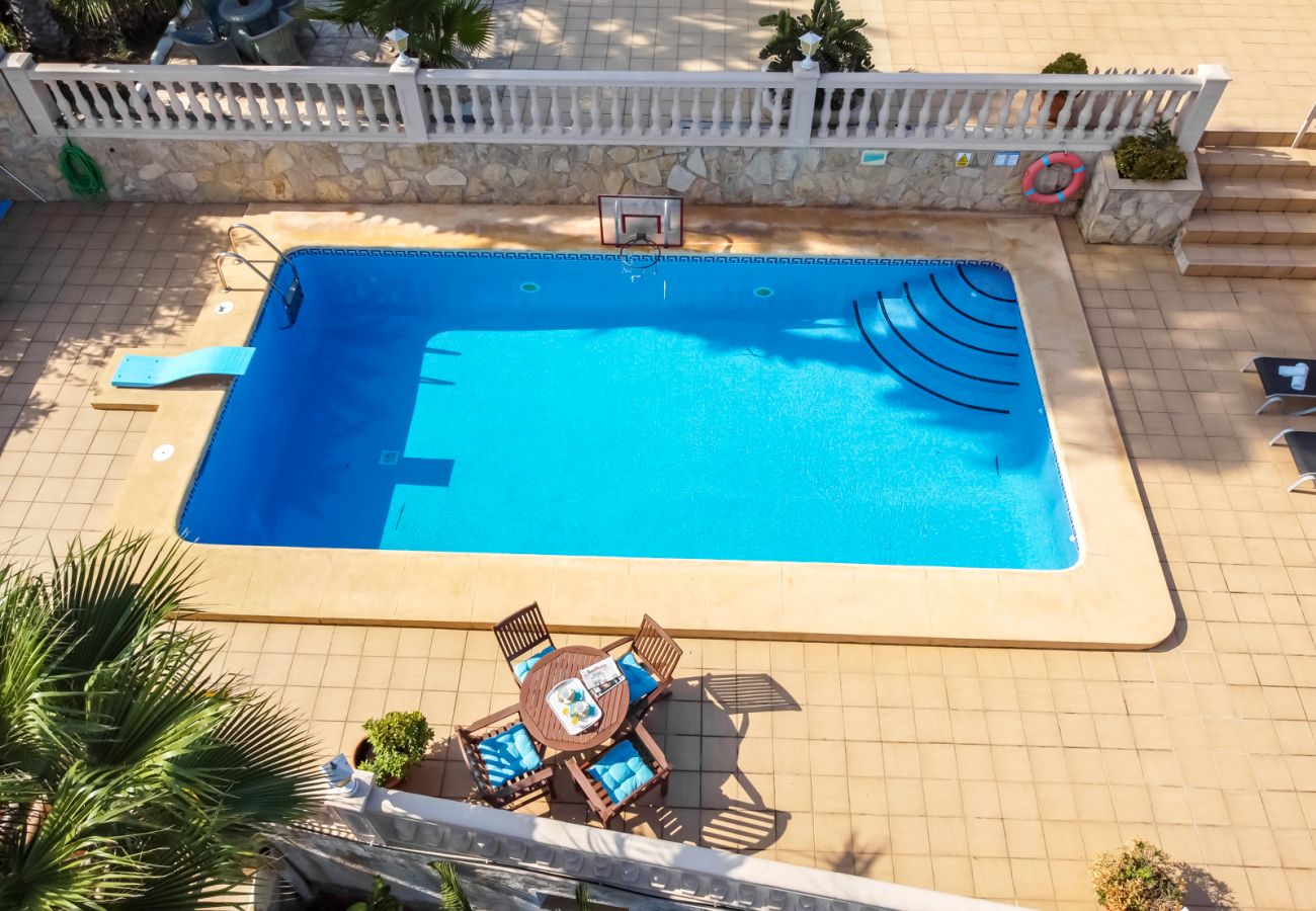 Villa in Benissa - GARROFER, Villa in Benissa für 4 Personen mit privatem Pool und Meerblick. gratis Wifi