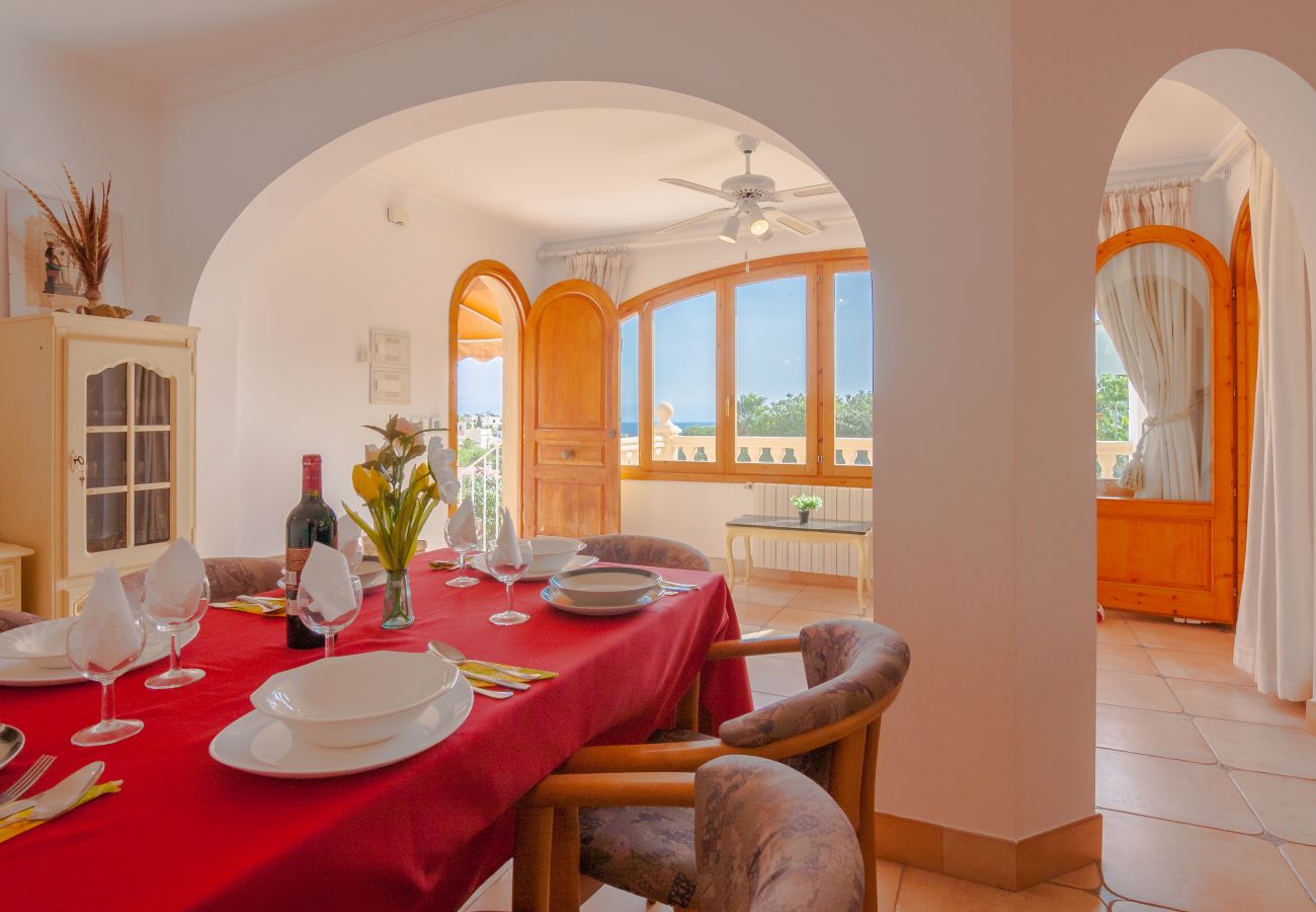 Villa in Benissa - SONRISAS, Villa für 8 Personen mit privatem Pool und kostenlosem WLAN.