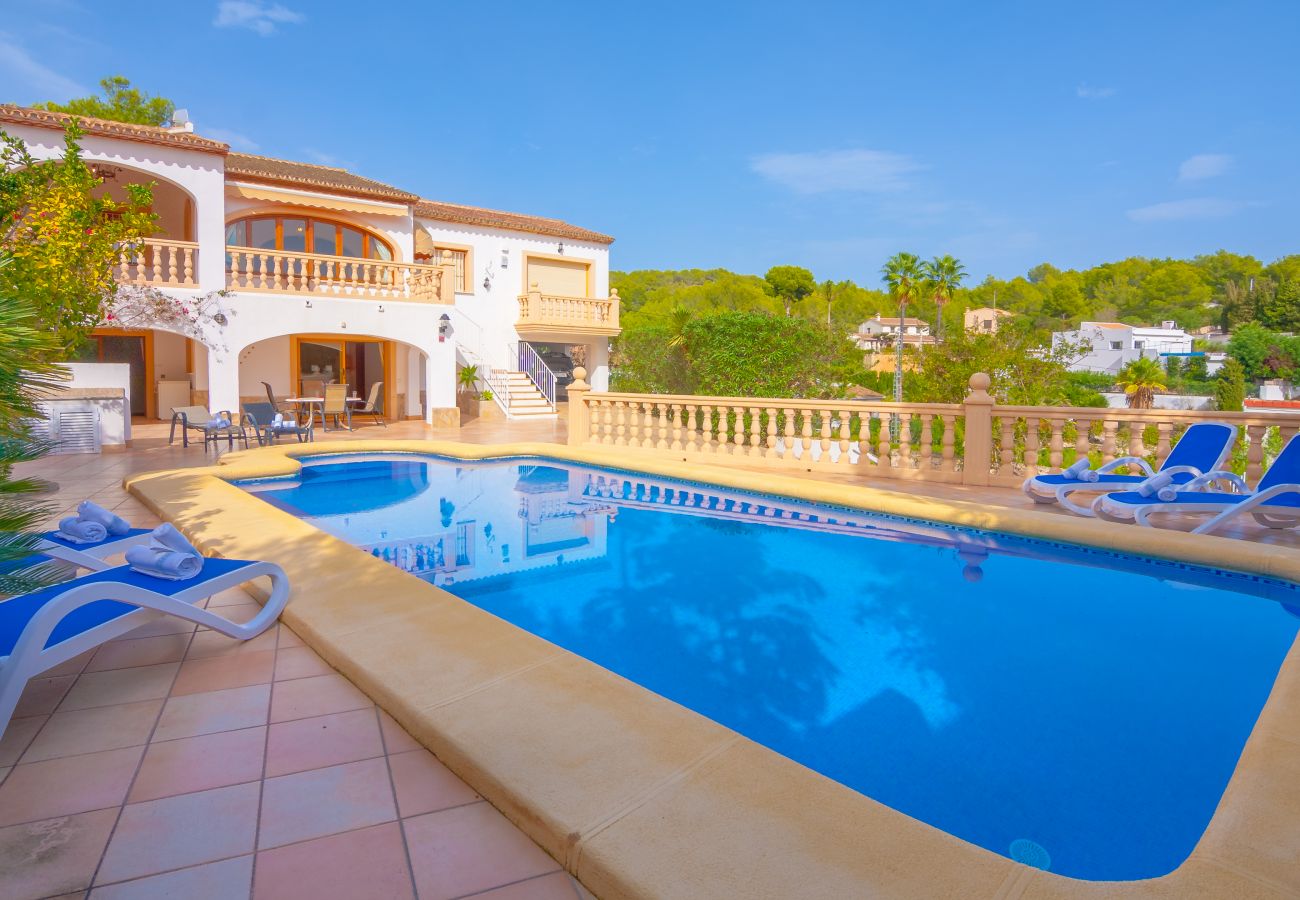 Villa in Benissa - SONRISAS, Villa für 8 Personen mit privatem Pool und kostenlosem WLAN.