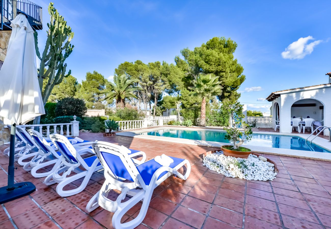 Villa in Benissa - Ferienvilla zu vermieten in Benissa, PETRA