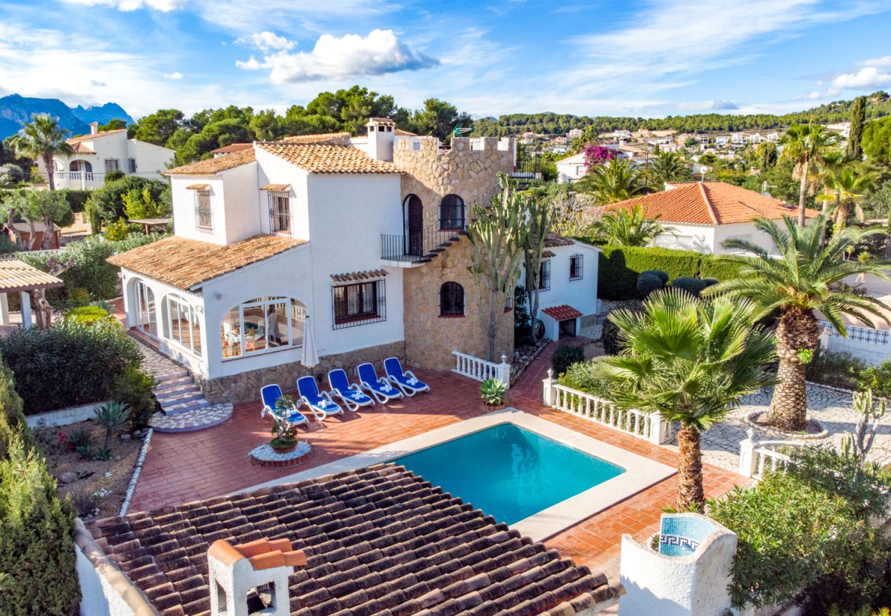 Villa in Benissa - Ferienvilla zu vermieten in Benissa, PETRA