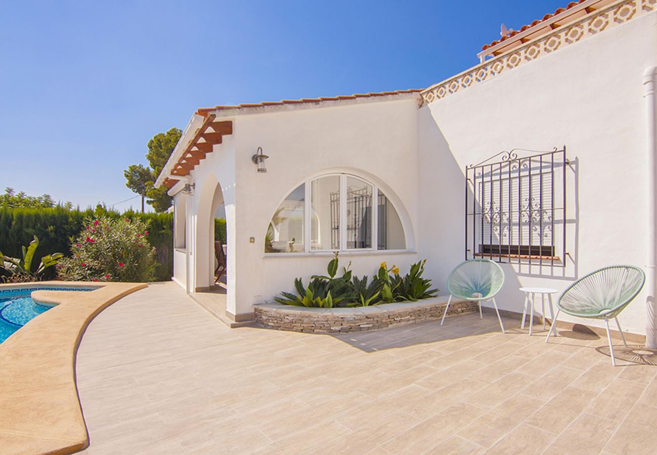 Villa in Benissa - Villa zur Miete in Benissa ACAEPA, mit privatem Schwimmbad für 6 pax