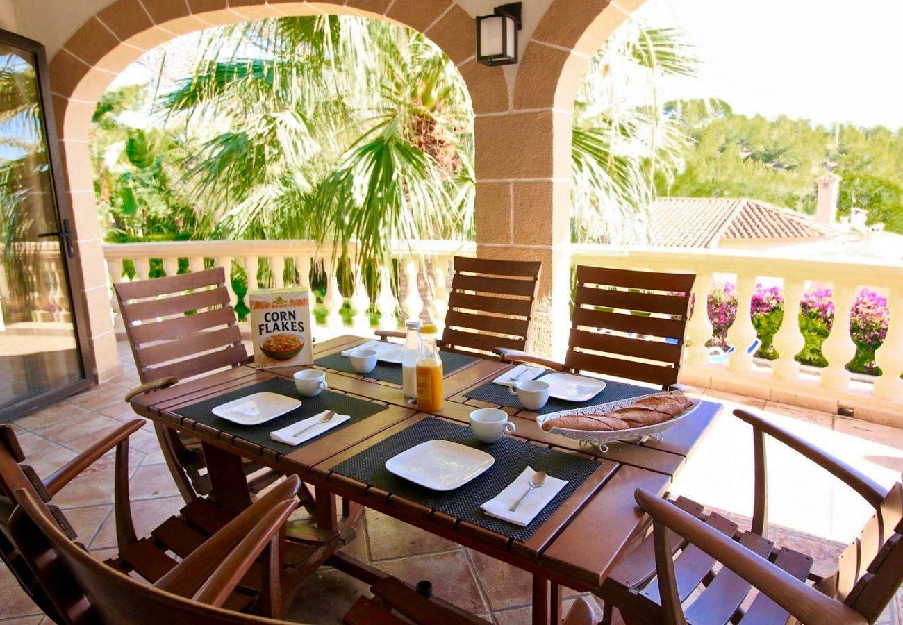 Villa in Denia - Luxuriöse Villa San Juan DH 4 Personen mit Klimaanlage und WIFI