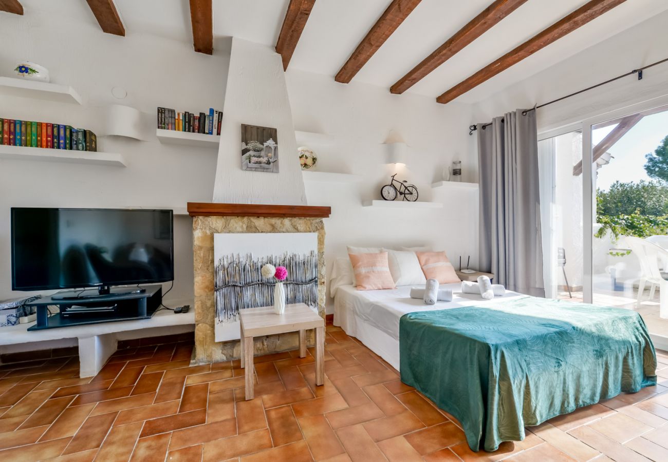 Bungalow in Moraira - MEU LAR, Gemütlicher Bungalow ideal für Paare, in Strandnähe.