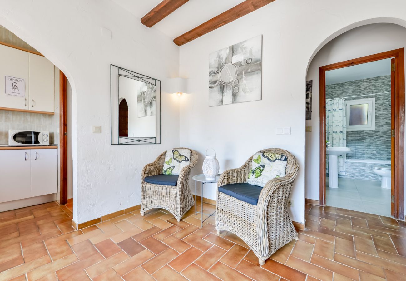 Bungalow in Moraira - MEU LAR, Gemütlicher Bungalow ideal für Paare, in Strandnähe.