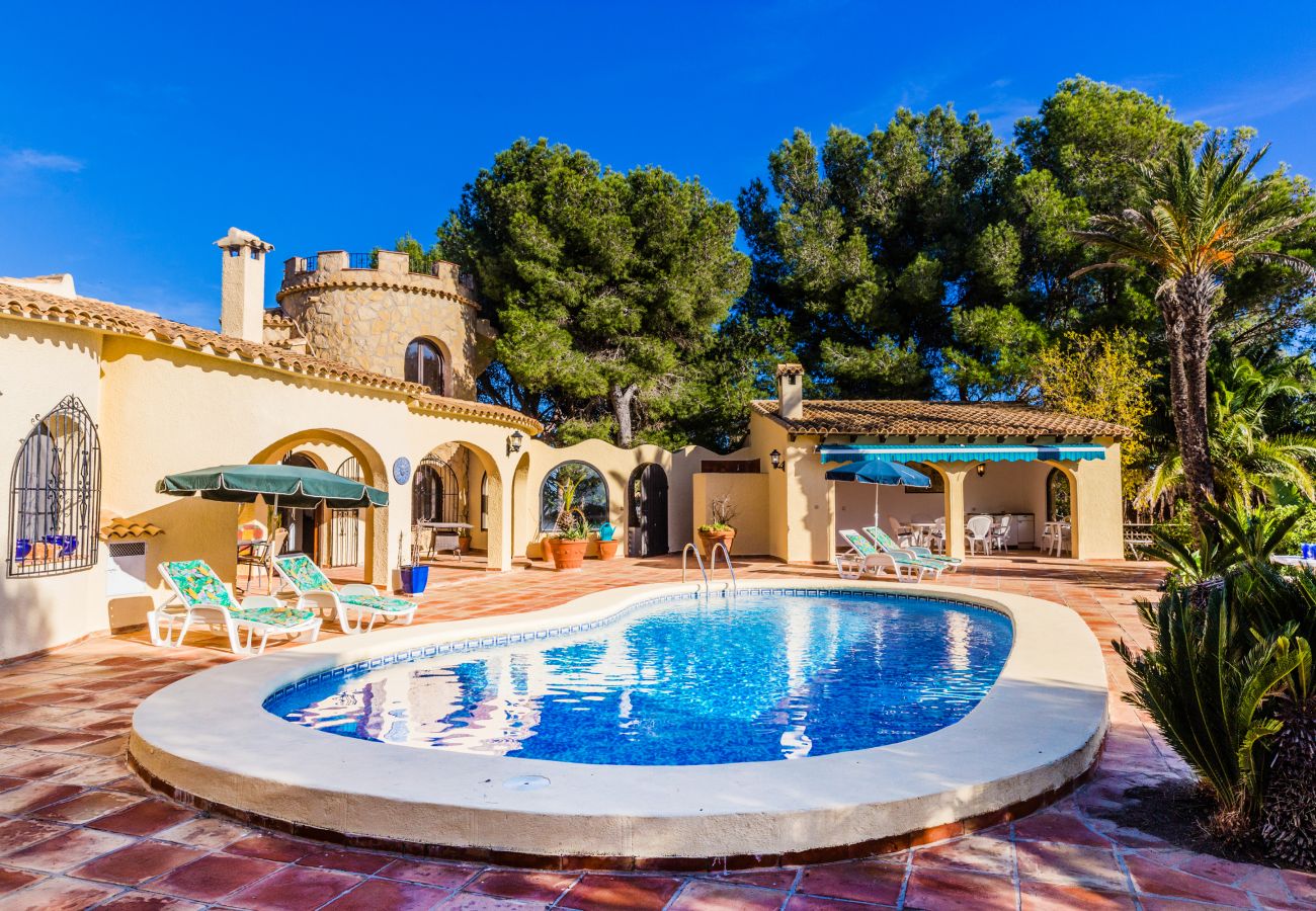 Villa in Javea - Villa Ocean View Cabo la Nao, mit privatem Pool