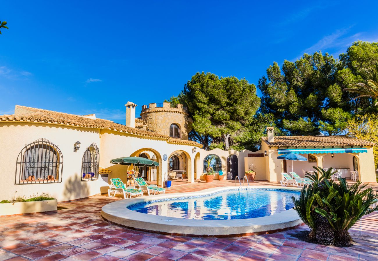 Villa in Javea - Villa Ocean View Cabo la Nao, mit privatem Pool