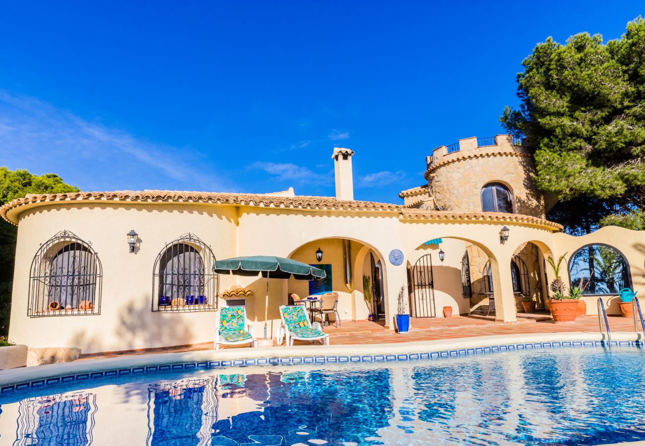 Villa in Javea - Villa Ocean View Cabo la Nao, mit privatem Pool