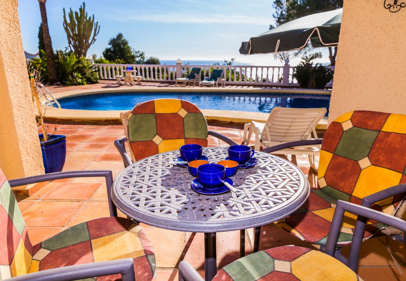 Villa in Javea - Villa Ocean View Cabo la Nao, mit privatem Pool