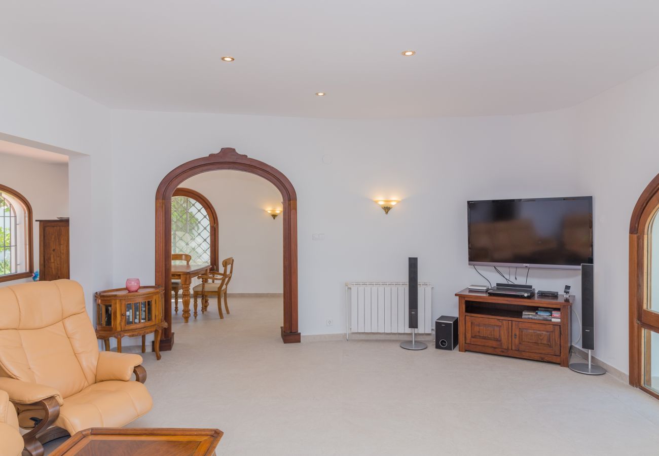 Villa in Benissa - Villa Castillo Benissa, Luxuriös mit Privatem Pool und Meerblick