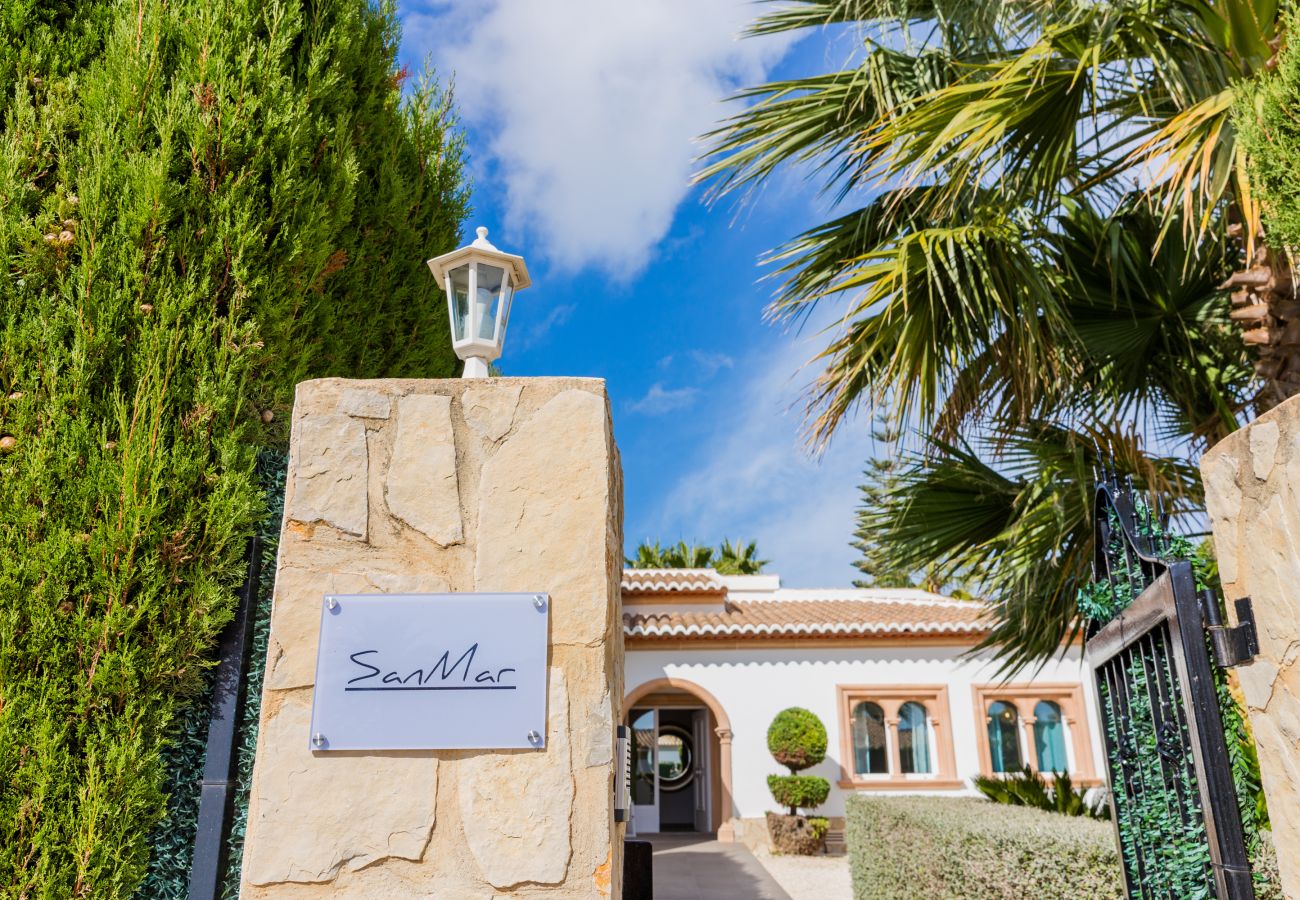 Villa in Javea - Villa SanMar Javea, Luxuriös mit privatem Pool, Klimaanlage und Wifi