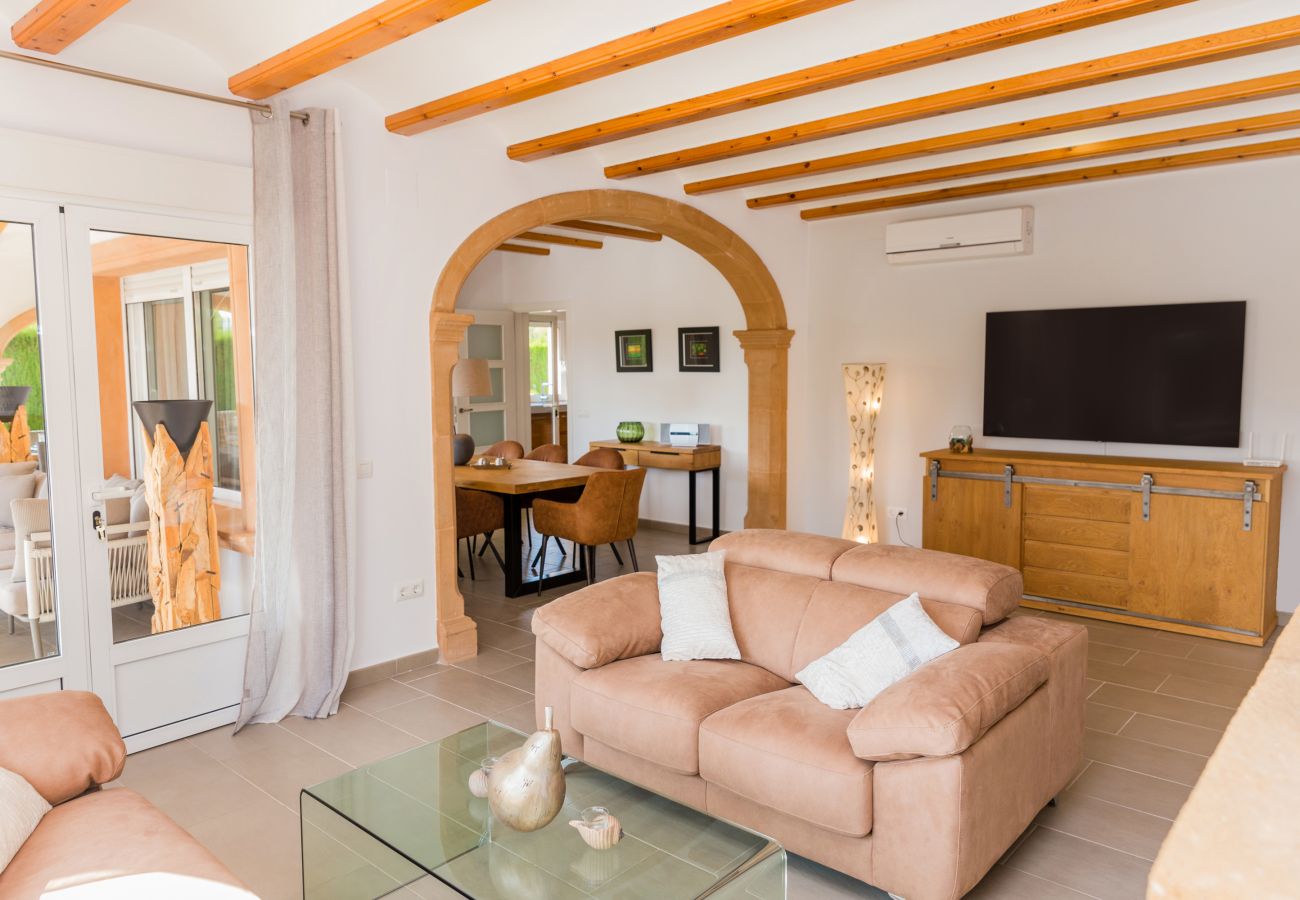 Villa in Javea - Villa SanMar Javea, Luxuriös mit privatem Pool, Klimaanlage und Wifi