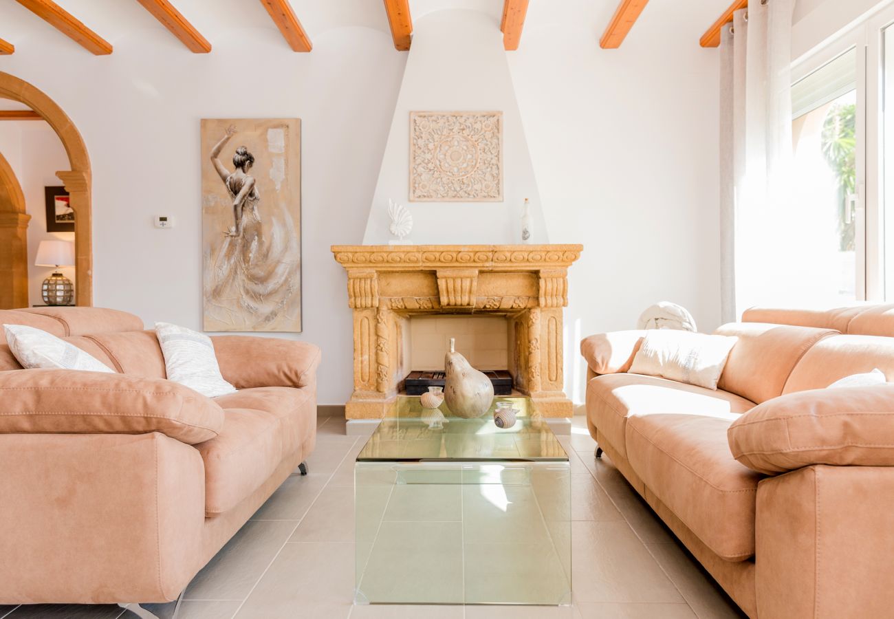 Villa in Javea - Villa SanMar Javea, Luxuriös mit privatem Pool, Klimaanlage und Wifi