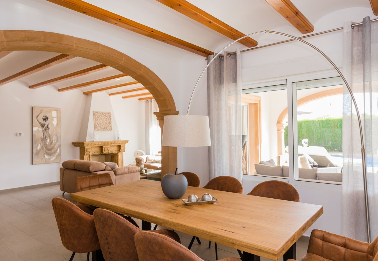 Villa in Javea - Villa SanMar Javea, Luxuriös mit privatem Pool, Klimaanlage und Wifi