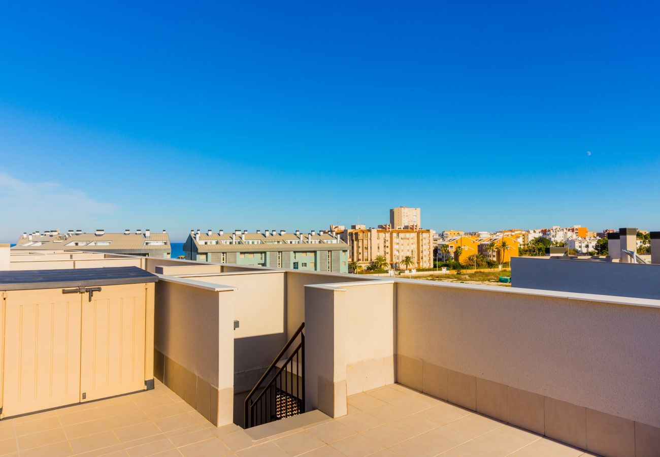 Ferienwohnung in Javea - Arenal Dream Penthouse I Javea Arenal , Luxuriöse Dachterrasse und nur 150m vom Strand entfernt