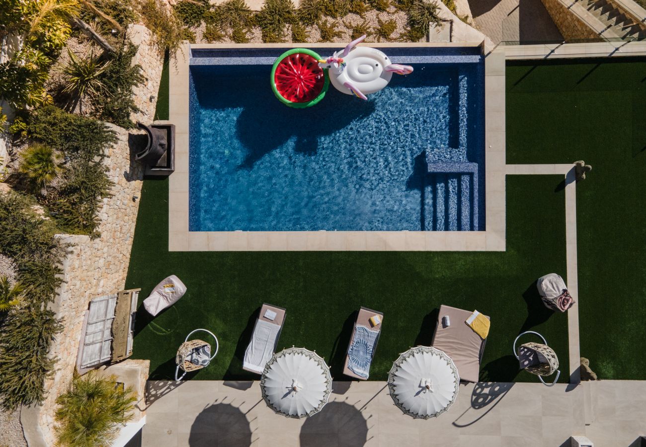 Villa in Javea - Villa Infinity Javea, Erstaunliche Luxusvilla mit privatem Pool und Meerblick
