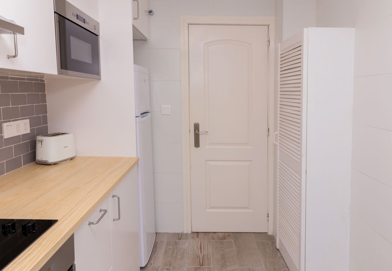 Ferienwohnung in Javea - Isla Saint Tropez Apartment Javea Arenal, mit Pool, Wifi, AC und vor kurzem Renoviert