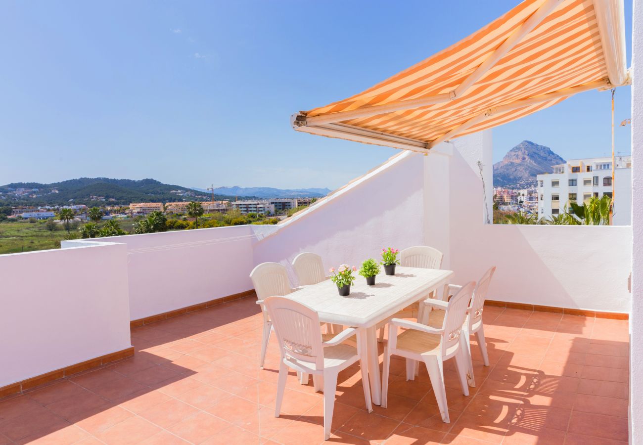 Ferienwohnung in Javea -  Salonica Duplex I Penthouse Javea Arenal, ein paar Meter vom Strand entfernt