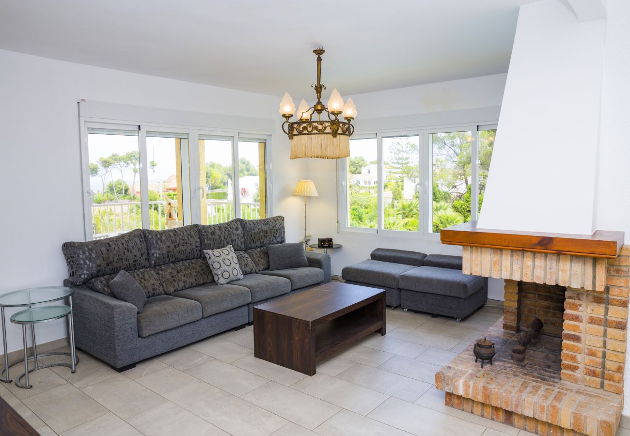 Villa in Javea - Villa Casa Mar y Lirios Javea, Entspannen Sie mit Meerblick