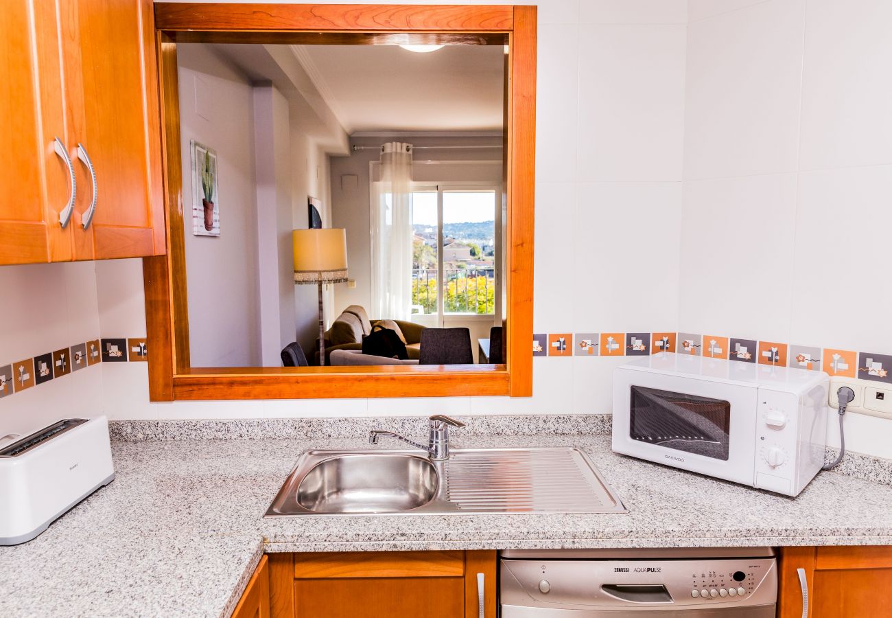 Ferienwohnung in Javea - Via Augusta II Duplex Penthouse Javea, mit Sonnenterrasse und Gemeinschaftspool