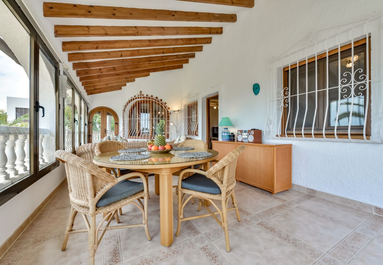 Villa in Benissa - LAS ROSAS, Villa zur Miete in Benissa für 8 Personen mit privatem Pool