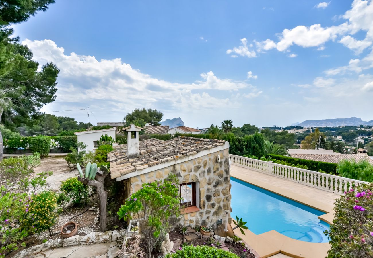 Villa in Benissa - LAS ROSAS, Villa zur Miete in Benissa für 8 Personen mit privatem Pool