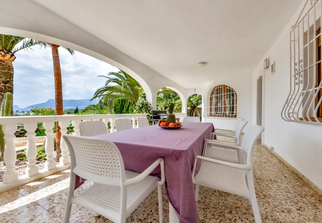 Villa in Benissa - LAS ROSAS, Villa zur Miete in Benissa für 8 Personen mit privatem Pool