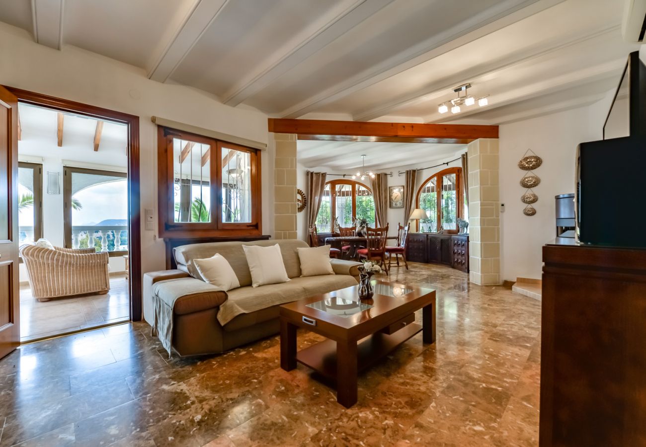 Villa in Benissa - LAS ROSAS, Villa zur Miete in Benissa für 8 Personen mit privatem Pool