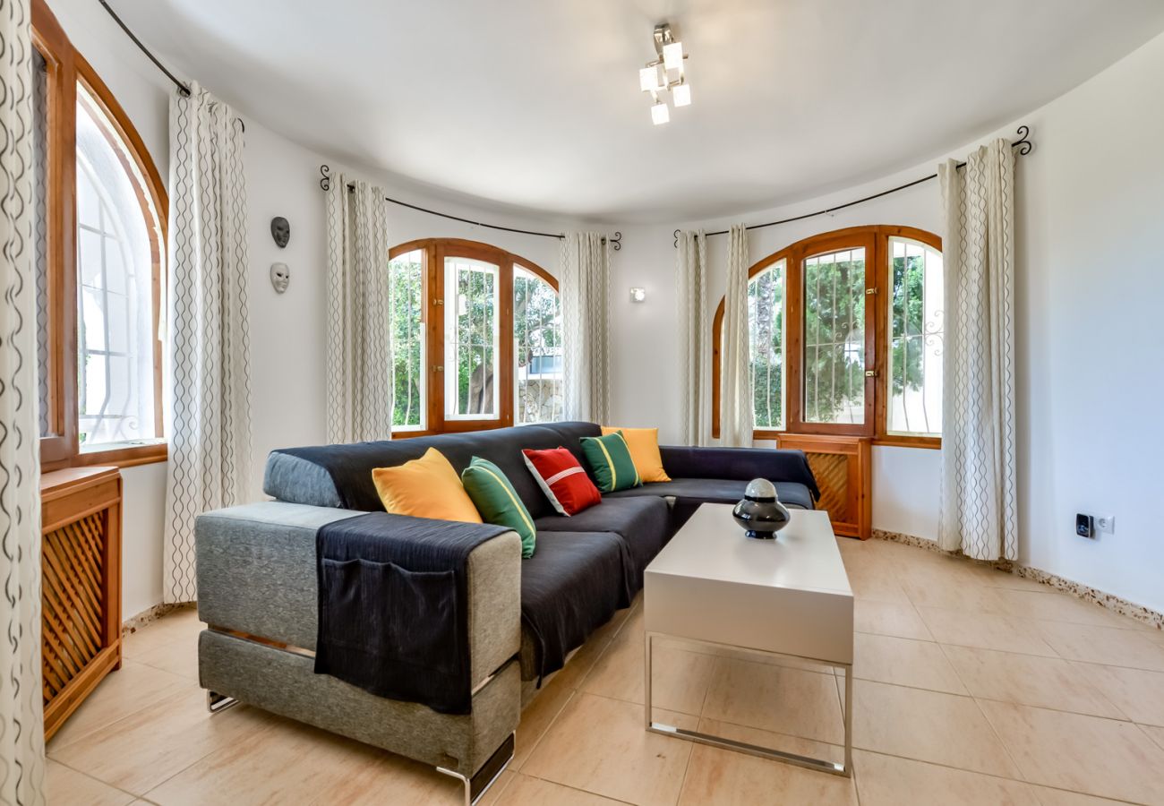 Villa in Benissa - LAS ROSAS, Villa zur Miete in Benissa für 8 Personen mit privatem Pool