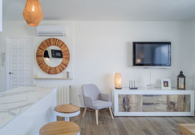 Ferienwohnung in Javea - Don Pepe Chic Apartment Javea, mit Terrasse, WiFi und großem Gemeinschaftspool