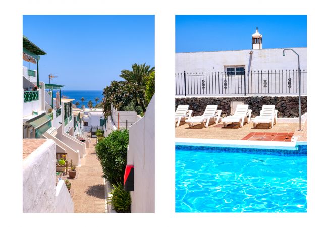 Ferienwohnung in Puerto del Carmen - Suite Princesa teguise mit Meerblick, 500 m vom Strand entfernt