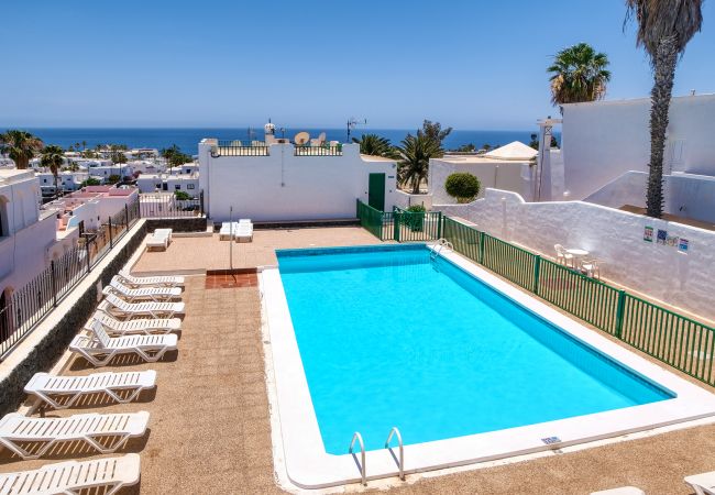 Ferienwohnung in Puerto del Carmen - Suite Princesa teguise mit Meerblick, 500 m vom Strand entfernt