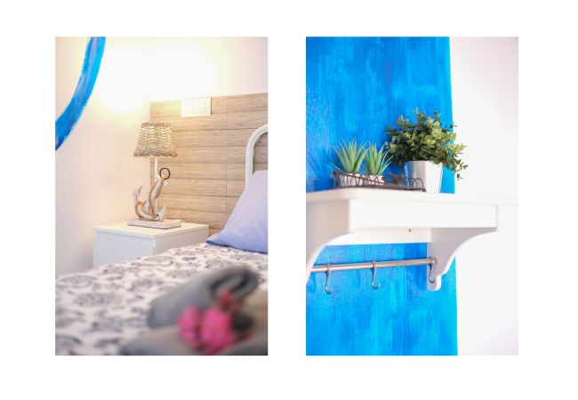 Studio in Costa Teguise - Audrey Ferienhaus in Playa Roca-Terrasse und Gemeinschaftspool