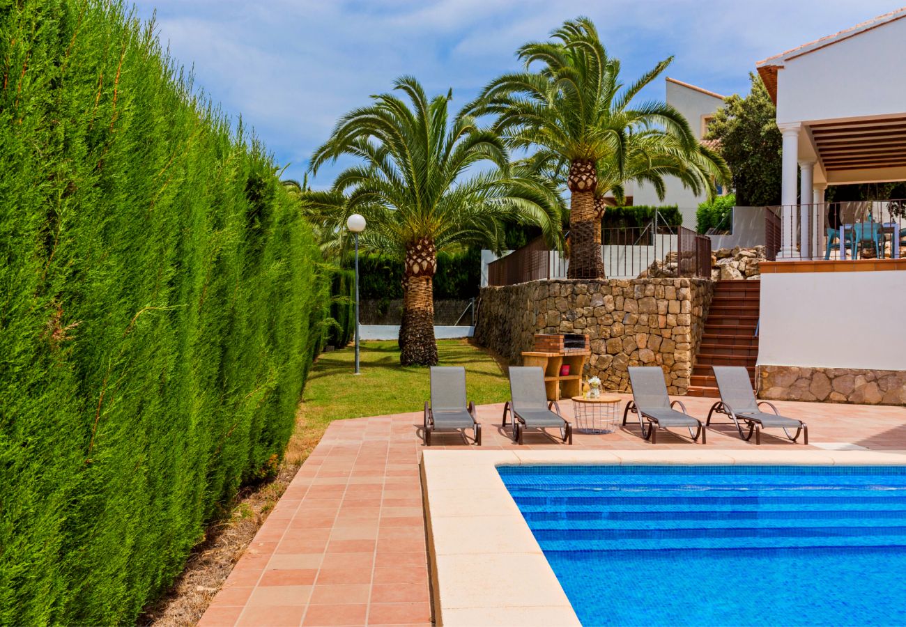 Villa in Javea - Villa Celeste Javea, Mit privatem Pool und Blick auf den Montgó