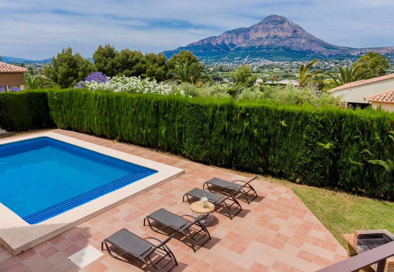 Villa in Javea - Villa Celeste Javea, Mit privatem Pool und Blick auf den Montgó