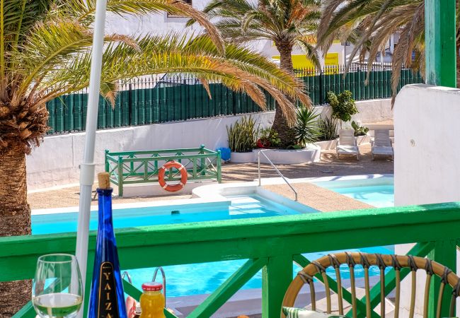  in Puerto del Carmen - Chez Carmen - Gemütliches und moderne Haus mit Meerblick, Pool und Glasfaser