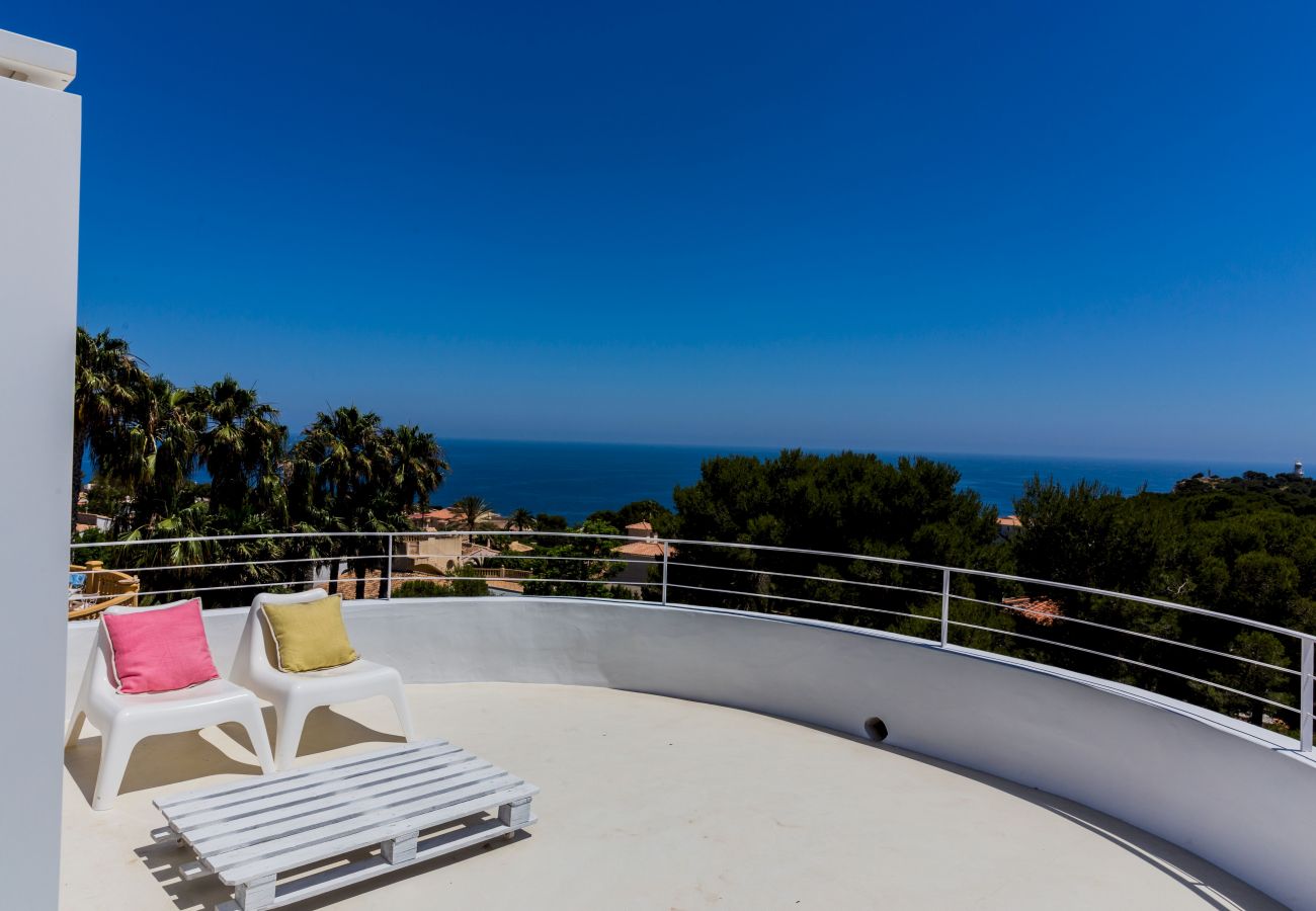 Villa in Javea - Villa Mediterraneo Cabo La Nao, Designer-Villa mit privatem Pool und Meerblick