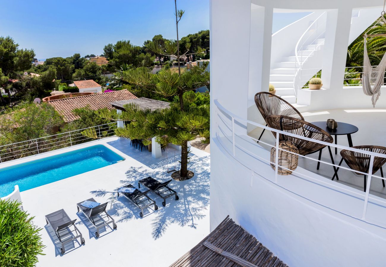 Villa in Javea - Villa Mediterraneo Cabo La Nao, Designer-Villa mit privatem Pool und Meerblick