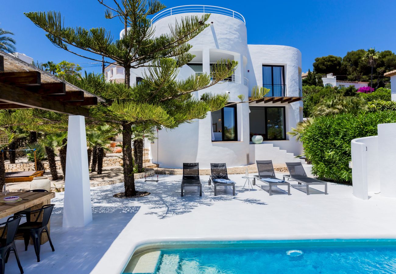 Villa in Javea - Villa Mediterraneo Cabo La Nao, Designer-Villa mit privatem Pool und Meerblick