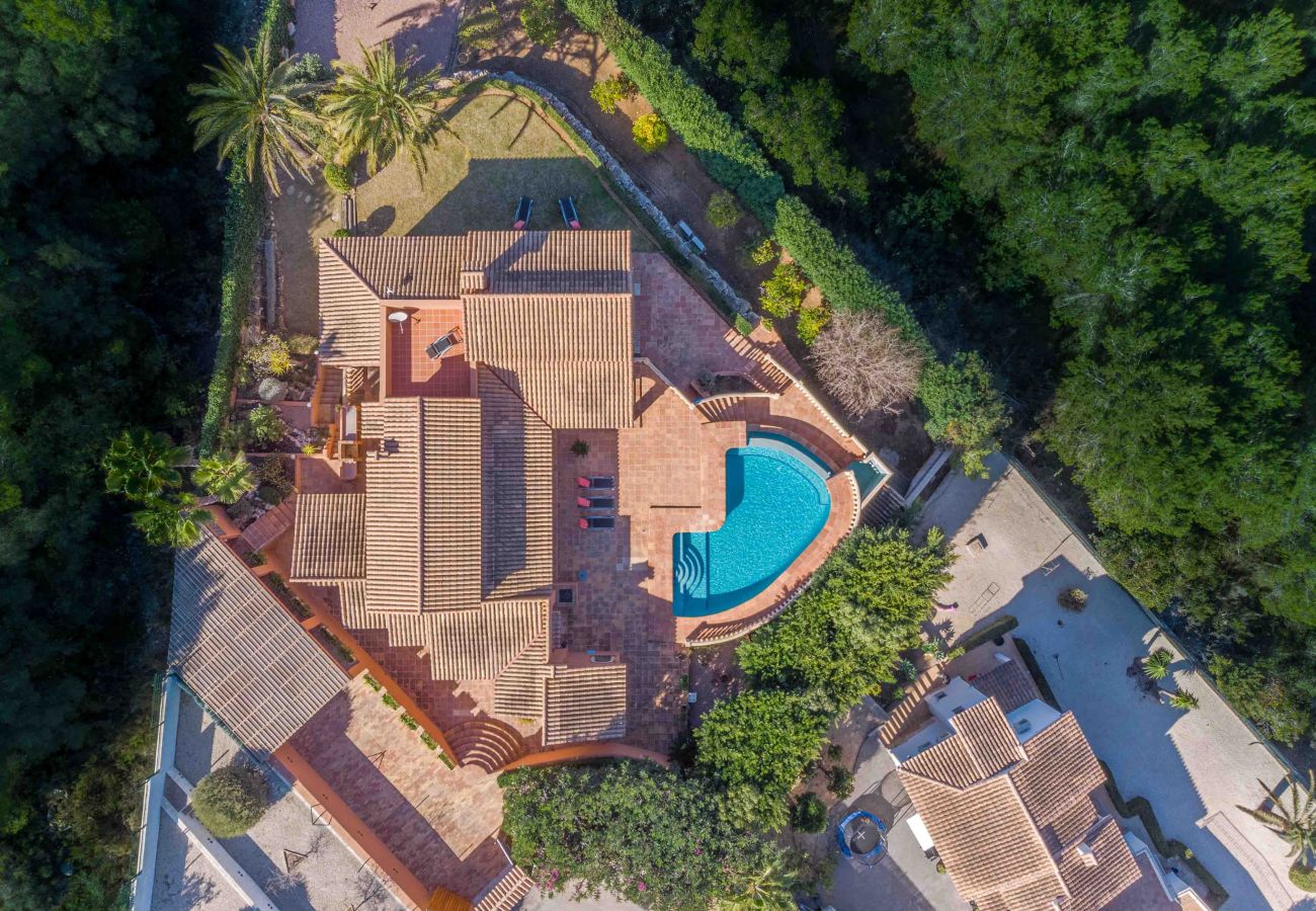 Villa in Javea - Villa Tosca Javea, mit privatem Pool, Terrassen, Garten und Panoramablick
