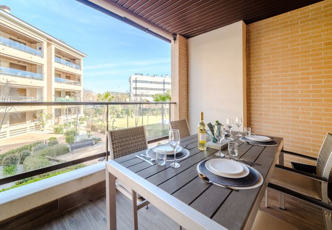 Ferienwohnung in Javea - Brisas del Arenal Apartment Javea, Terrace, AC and Pool